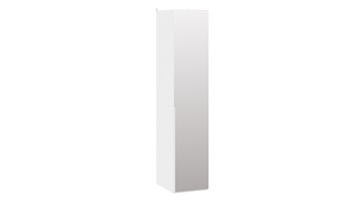 Шкаф одностворчатый Порто (580) СМ-393.07.002 (Белый жемчуг/Белый жемчуг) в Туле