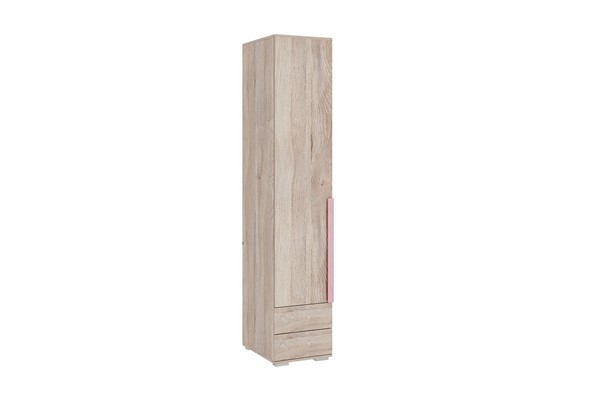 Шкаф одностворчатый Лайк 54.01, дуб мария/роуз в Туле - изображение