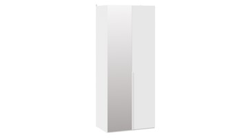 Распашной шкаф Порто (580) СМ-393.07.005 (Белый жемчуг/Белый софт) в Туле