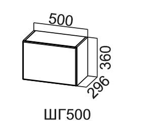 Шкаф кухонный Модус, ШГ500/360, галифакс в Туле