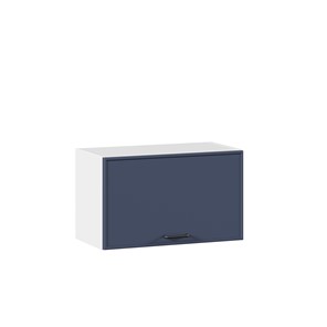 Кухонный горизонтальный шкаф 600 Индиго ЛД 298.710.000.119, Белый/Тёмно-синий в Туле