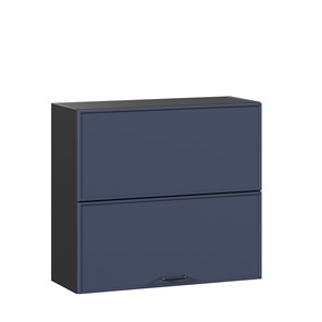 Горизонтальный кухонный шкаф 800 Индиго ЛД 298.980.000.168, Чёрный/Тёмно-синий в Туле