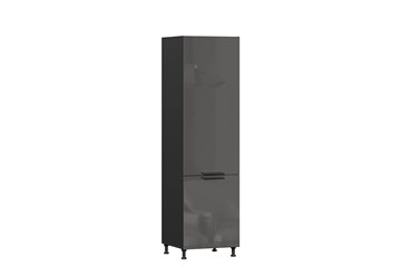 Кухонный шкаф под холодильник Герда 279.280.000.128 (Антрацит) в Туле