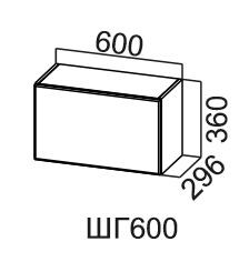 Настенный шкаф Модус, ШГ600/360, галифакс в Туле