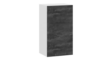 Шкаф настенный Детройт 1В4 (Белый/Угольный Камень) в Туле