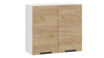 Кухонный навесной шкаф Детройт 1В8 (Белый/Дуб Крафт золотой) в Туле - предосмотр