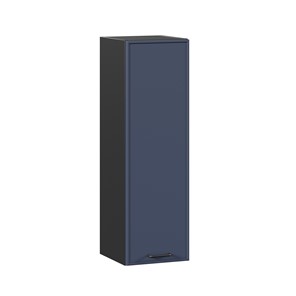 Навесной кухонный шкаф высокий 300 Индиго ЛД 298.410.000.150, Чёрный/Тёмно-синий в Туле