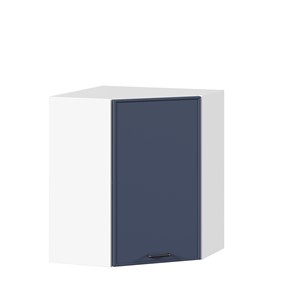 Шкаф кухонный угловой Индиго ЛД 298.610.000.116, Белый/Тёмно-синий в Туле
