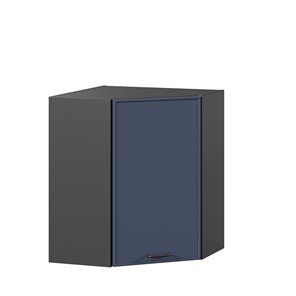 Шкаф кухонный угловой Индиго ЛД 298.610.000.158, Чёрный/Тёмно-синий в Туле
