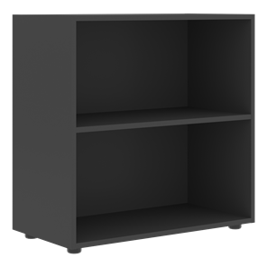 Шкаф широкий низкий FORTA Черный Графит FLC 80 (798х404х801) в Туле