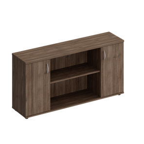 Шкаф комбинированный низкий Комфорт, дуб шамони темный (154x38x75) К.521 в Туле