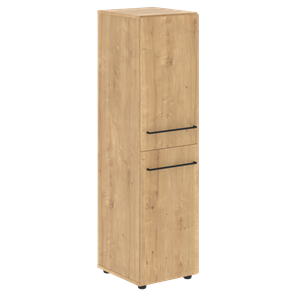 Шкаф узкий средний с глухими дверьми LOFTIS Дуб Бофорд LMC LMC 40.4 (400х430х1517) в Туле