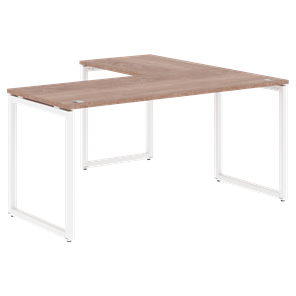 Письменный стол угловой левый XTEN-Q Дуб-сонома- белый XQCT 1615 (L) (1600х1500х750) в Туле