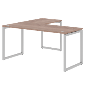 Письменный стол угловой правый XTEN-Q Дуб-сонома- серебро XQCT 1615 (R) (1600х1500х750) в Туле