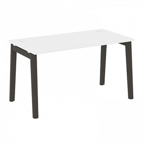 Стол для офиса Onix Wood OW.SP-3.8, Белый Бриллиант/Дуб темный в Туле
