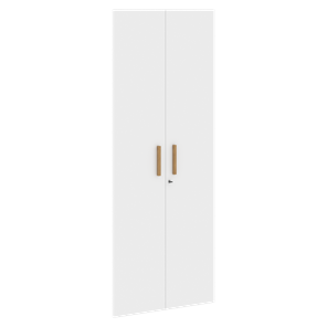 Высокие двери для шкафов с замком FORTA Белый FHD 40-2(Z)  (794х18х1932) в Туле