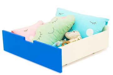 Ящик для кровати Skogen синий в Туле