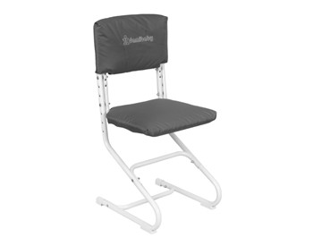 Комплект чехлов на спинку и сиденье стула СУТ.01.040-01 Серый, ткань Оксфорд в Туле