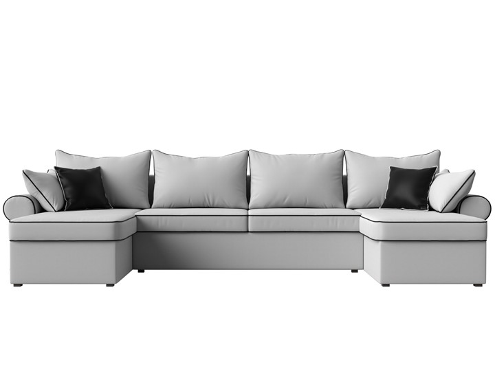 П-образный диван Элис, Белый (экокожа) в Туле - изображение 3