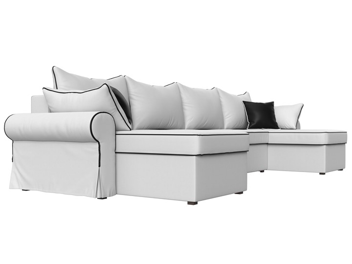 П-образный диван Элис, Белый (экокожа) в Туле - изображение 4