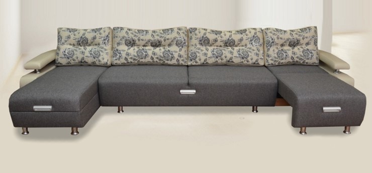 П-образный диван Престиж-15 микс в Туле - изображение 1