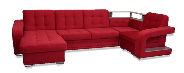 П-образный диван Соня-17 с полкой в Туле - изображение