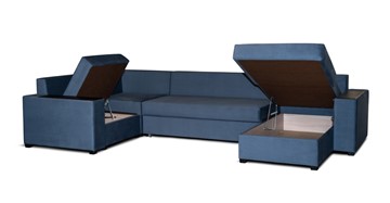 П-образный диван Комфорт 8 ДУ НПБ+МДФ в Туле - предосмотр 2