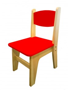 Детский стул Вуди красный (H 260) в Туле