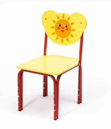 Детский растущий стул Солнышко (Кузя-СОЛ(1-3)ЖКр) в Туле - изображение