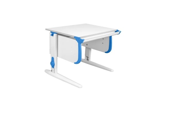 Детский стол-трансформер 1/75 (СУТ.24) белый/белый/Синий в Туле - изображение