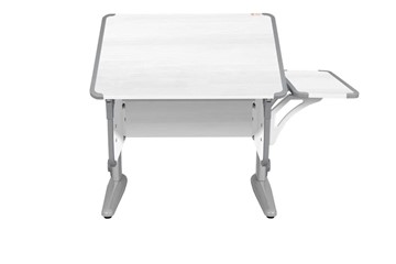 Детский стол-трансформер 4/75 (СУТ.41) + Polka_b 4/550 Рамух белый/серый/серый в Туле