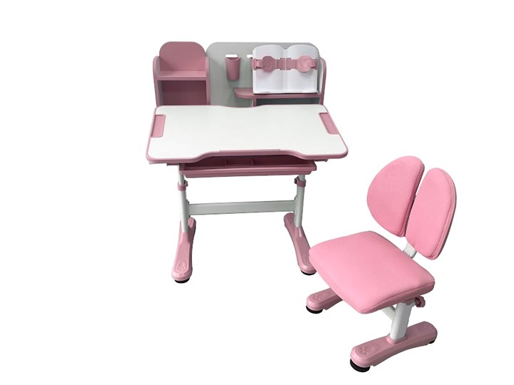Парта растущая и стул Vivo Pink FUNDESK в Туле - изображение 3