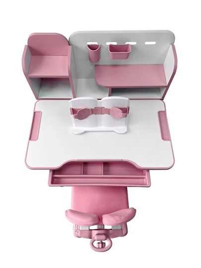 Парта растущая и стул Vivo Pink FUNDESK в Туле - изображение 6