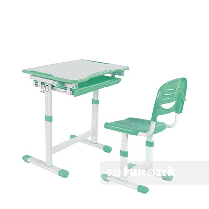 Парта растущая + стул Piccolino Green в Туле - изображение