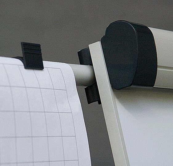 Магнитно-маркерная доска-флипчарт 2х3, TF02/2011, 70x100 см, передвижная, держатели для бумаги в Туле - изображение 4