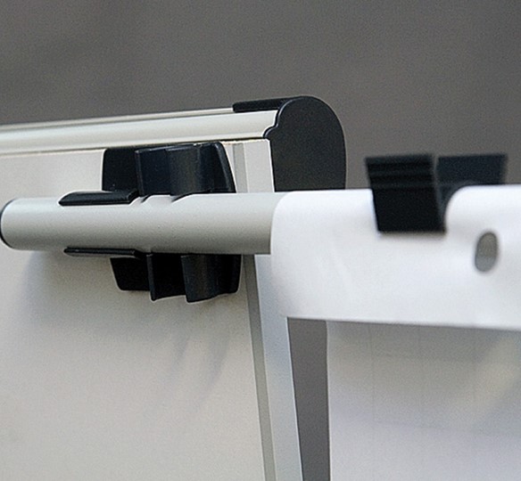 Магнитно-маркерная доска-флипчарт 2х3, TF02/2011, 70x100 см, передвижная, держатели для бумаги в Туле - изображение 5