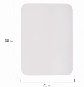 Магнитно-маркерная доска на холодильник BRAUBERG, 30х21 см с маркером, магнитом и салфеткой в Туле - предосмотр 8