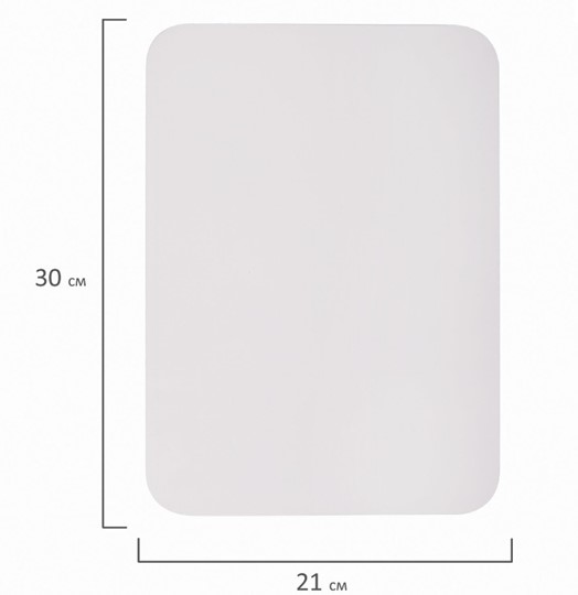 Магнитно-маркерная доска на холодильник BRAUBERG, 30х21 см с маркером, магнитом и салфеткой в Туле - изображение 8