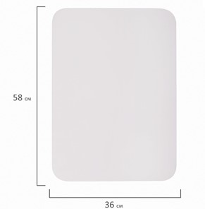 Доска магнитно-маркерная на холодильник BRAUBERG, 58х36 см с маркером, магнитом и салфеткой в Туле - предосмотр 8