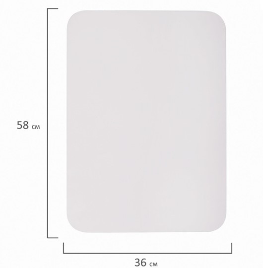 Доска магнитно-маркерная на холодильник BRAUBERG, 58х36 см с маркером, магнитом и салфеткой в Туле - изображение 8