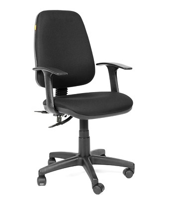 Кресло CHAIRMAN 661 Ткань стандарт 15-21 черная в Туле - изображение