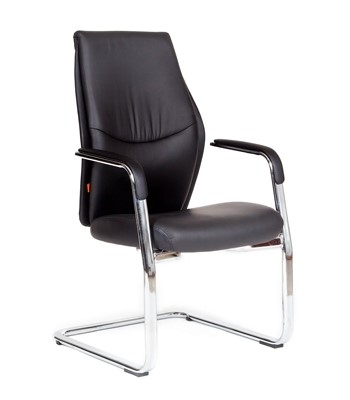 Кресло CHAIRMAN Vista V Экокожа премиум черная в Туле - изображение