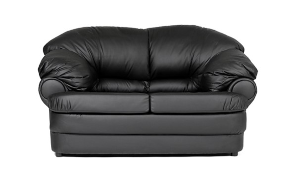 Прямой диван Релакс двухместный, экокожа в Туле - изображение